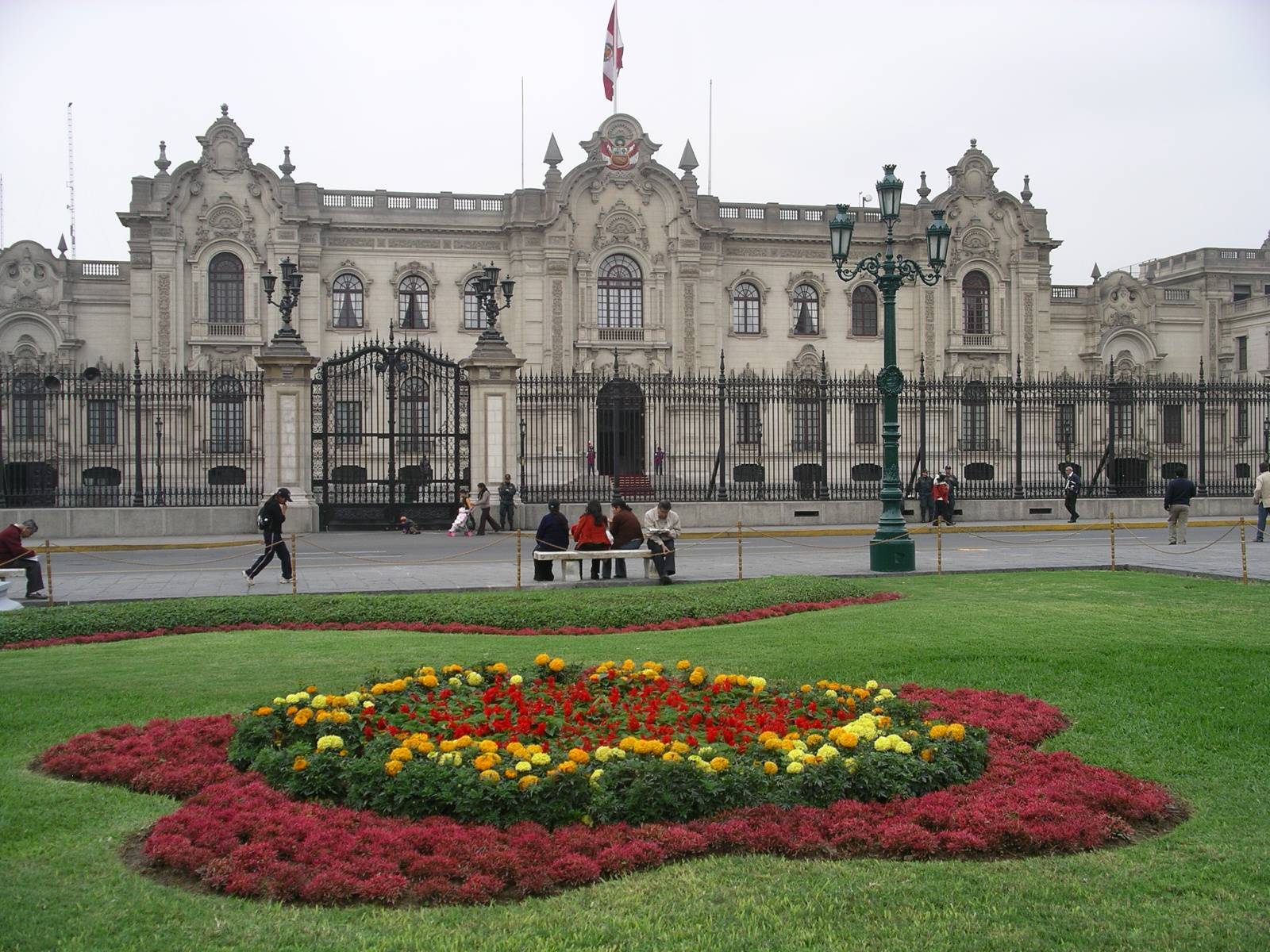 4.Plaza de armas de lima: